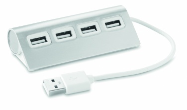 Logotrade reklamprodukter bild: USB hubb med 4 portar