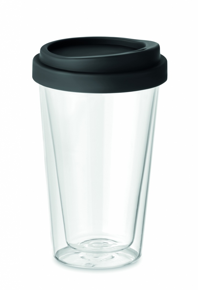 Logotrade profilreklam bild: Borosilikat mugg 350ml