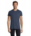 REGENT F HERR T-SHIRT 150g, Heather Denim