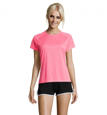 Logotrade reklamprodukter bild: SPORTY DAM T-SHIRT  140g