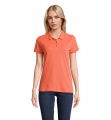 PLANET DAM Polo 170g, Pop Orange