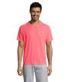 SPORTY HERR T-shirt, Neon korall