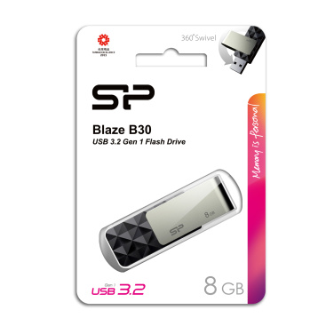 Logotrade reklamprodukter bild: Pendrive Silicon Power Blaze B30 3.1