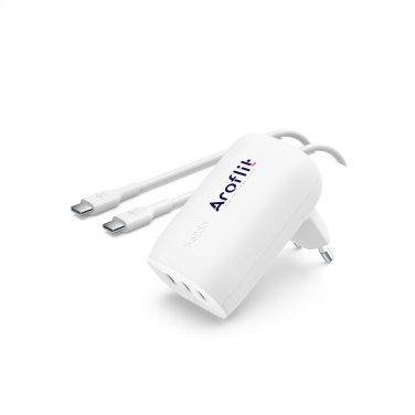 Logotrade profilreklam bild: Belkin BoostCharge 3-ports väggladdare