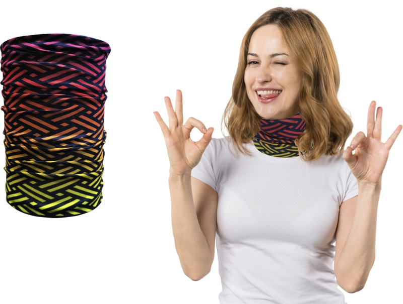 Logotrade profilprodukter bild: Tube scarf sublimation 145 g/m²