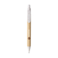 Bamboo Wheat Pen vete halm kulspetspenna, vit