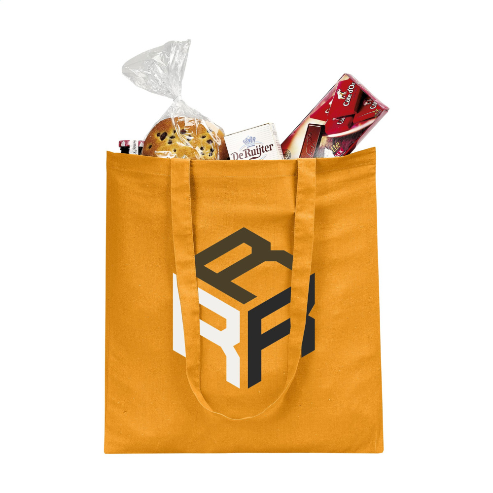 Logotrade reklamprodukter bild: Shoppy Color Bag (135 g/m²) bomullspåse