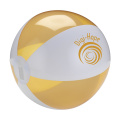 BeachBall Ø 24 cm, vit/orange