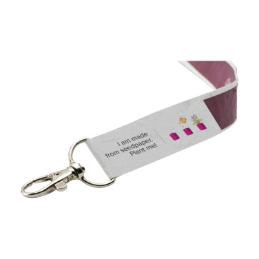 Logotrade presentreklam bild: Seed Paper Lanyard 2 cm