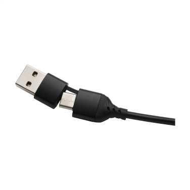 Logotrade profilprodukter bild: Tecco GRS Recycled Alu USB Hub