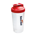 Shaker Protein 600 ml drickskopp, röd