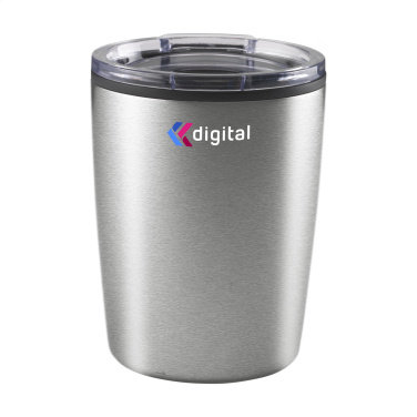 Logotrade kampanjprodukter bild: Espresso-to-Go-mugg RCS Recycled Steel 170 ml