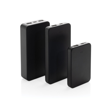 Logotrade presentreklam bild: Boostcore RCS powerbank i återvunnen plast 10.000mAh USB C