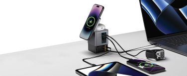 Logotrade presentreklam bild: Urban Vitamin Sacramento 105WGAN laddare med utdragbara kabl