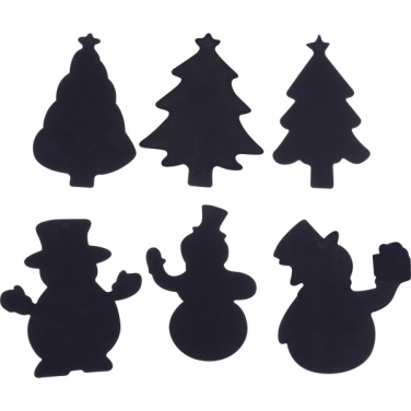 Logotrade profilprodukter bild: Skrapbara julgranskulor Sydpolen