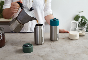 Logotrade profilprodukter bild: Black+Blum Isolerad läckagesäker resekopp i rostfritt stål