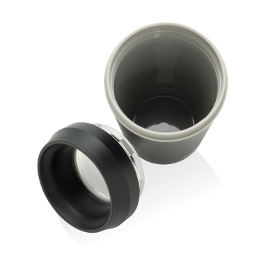 Logotrade profilprodukter bild: Topl To Go-glas av återvunnen plast Patenterat 360-lock 354