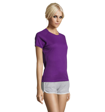 Logotrade profilreklam bild: SPORTY DAM T-SHIRT  140g