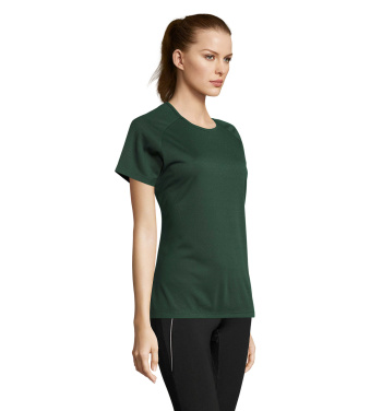 Logotrade kampanjprodukter bild: SPORTY DAM T-SHIRT  140g