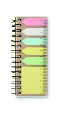 Logotrade presentreklam bild: Memopad i PP