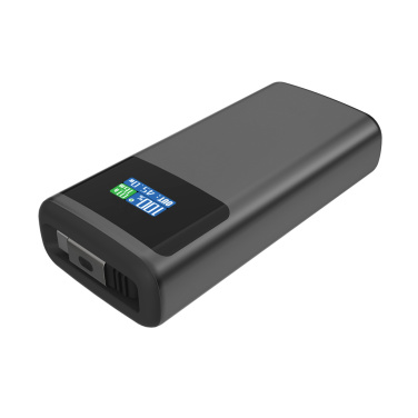 Logotrade reklamprodukter bild: Quantom RCS ultrasnabb PD45W 10.000mAh powerbank med display