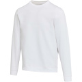Jasper 280 g/m² unisex-tröja med rund hals av återvunnet, Vit