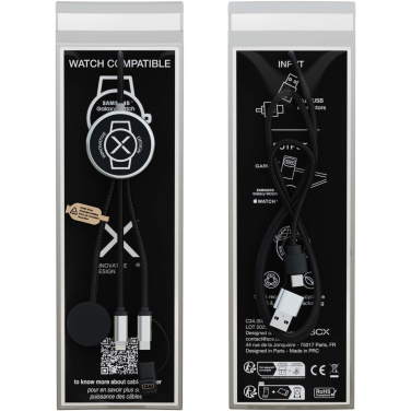 Logotrade presentreklam bild: SCX.design C34 7-i-1-laddningssladd till smartklocka