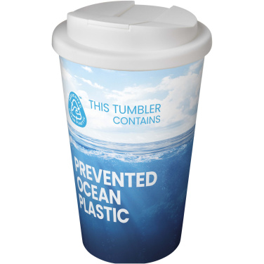 Logotrade profilreklam bild: Brite-Americano® POP 350 ml isolerad mugg med spillsäkert lock