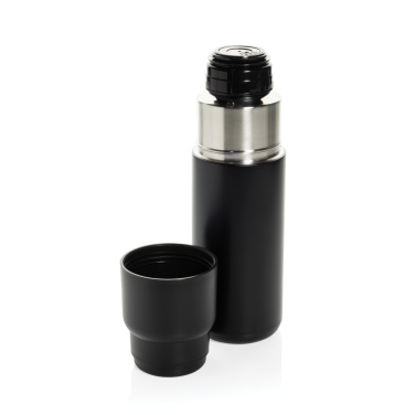 Logotrade profilreklam bild: Thermocup RCS återvunnen vakuumflaska med kopp 500 ml